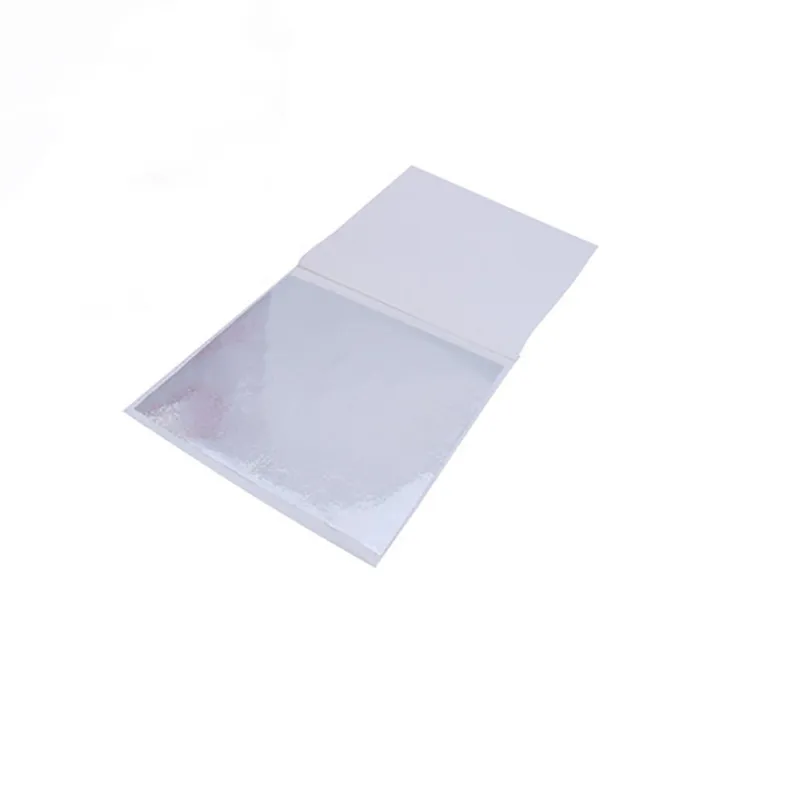 100pcs Imitation Gold Silver Foil Paper Leaf Sheet Gilding Art Craft Paper Birthday Cake Wedding Dessert Party Decorations
100pcs Imitation Gold Silver Foil Paper Leaf Sheet Gilding Art Craft Paper Birthday Cake Wedding Dessert Party Decorations