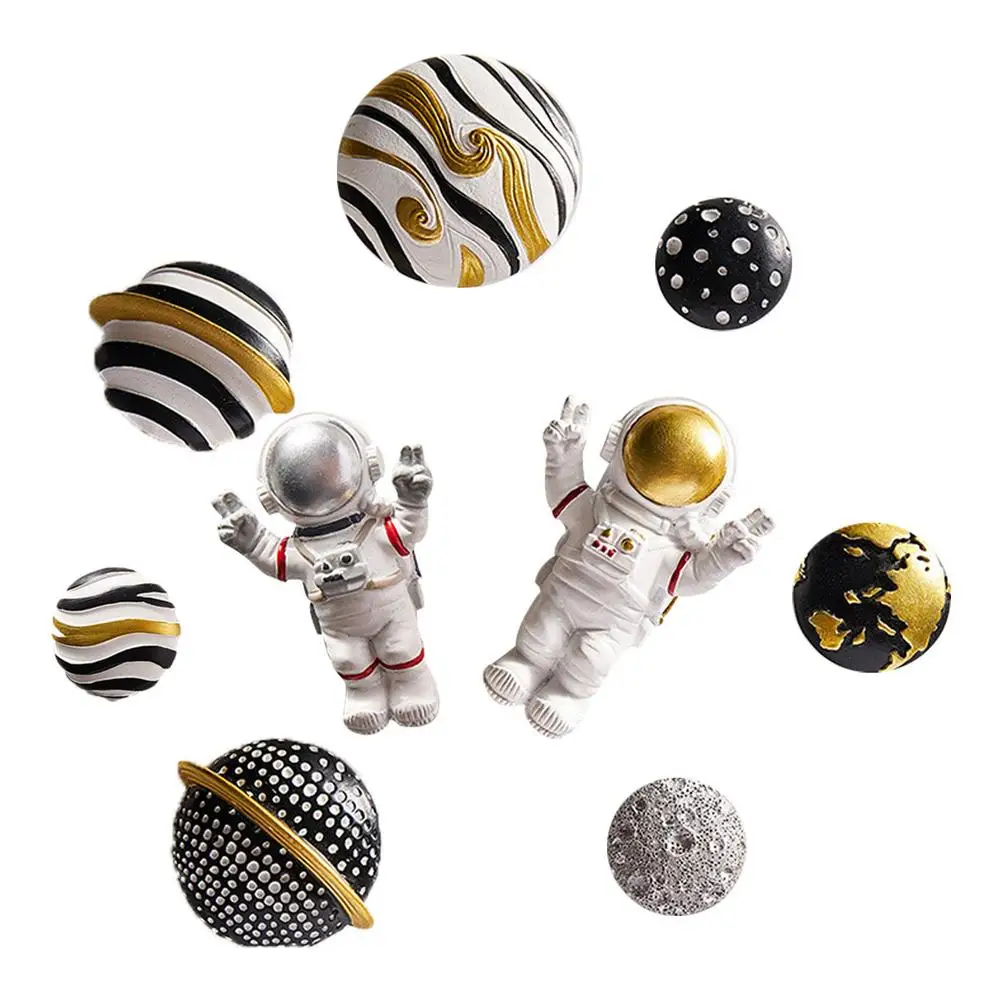 3D Fridge Magnets 9Pcs Cartoon Astronaut Refrigerator Magnet Decoration Planet & Moon Space Shuttle Magnetic Sticker Decoration
3D Fridge Magnets 9Pcs Cartoon Astronaut Refrigerator Magnet Decoration Planet & Moon Space Shuttle Magnetic Sticker Decoration