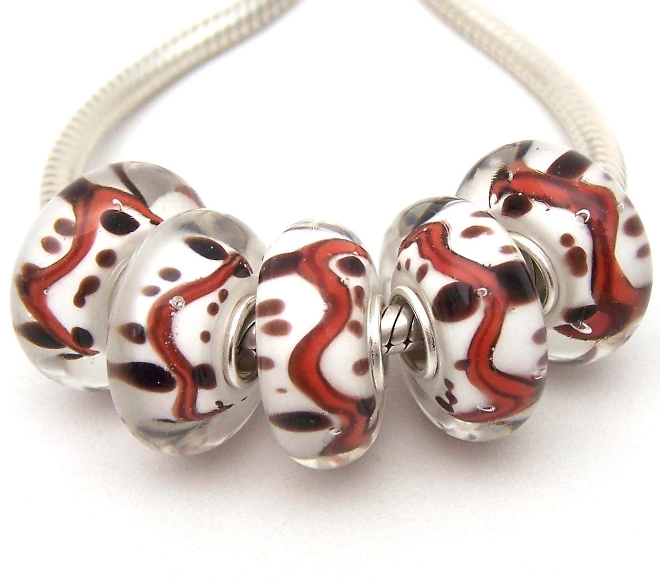YG1296 5X 100% Authenticity S925 Sterling Silver Beads Murano Glassbeads beads Fit European Charms Bracelet diy jewelry Lampwork
YG1296 5X 100% Authenticity S925 Sterling Silver Beads Murano Glassbeads beads Fit European Charms Bracelet diy jewelry Lampwork