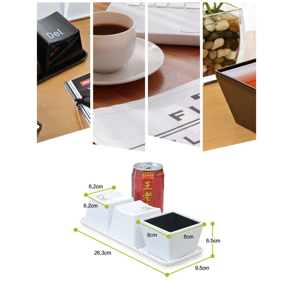 3pcs/Set Novelty Creative Simple Keyboard Ctrl ALT DEL Type Tea Coffee Mug Cup Container
3pcs/Set Novelty Creative Simple Keyboard Ctrl ALT DEL Type Tea Coffee Mug Cup Container