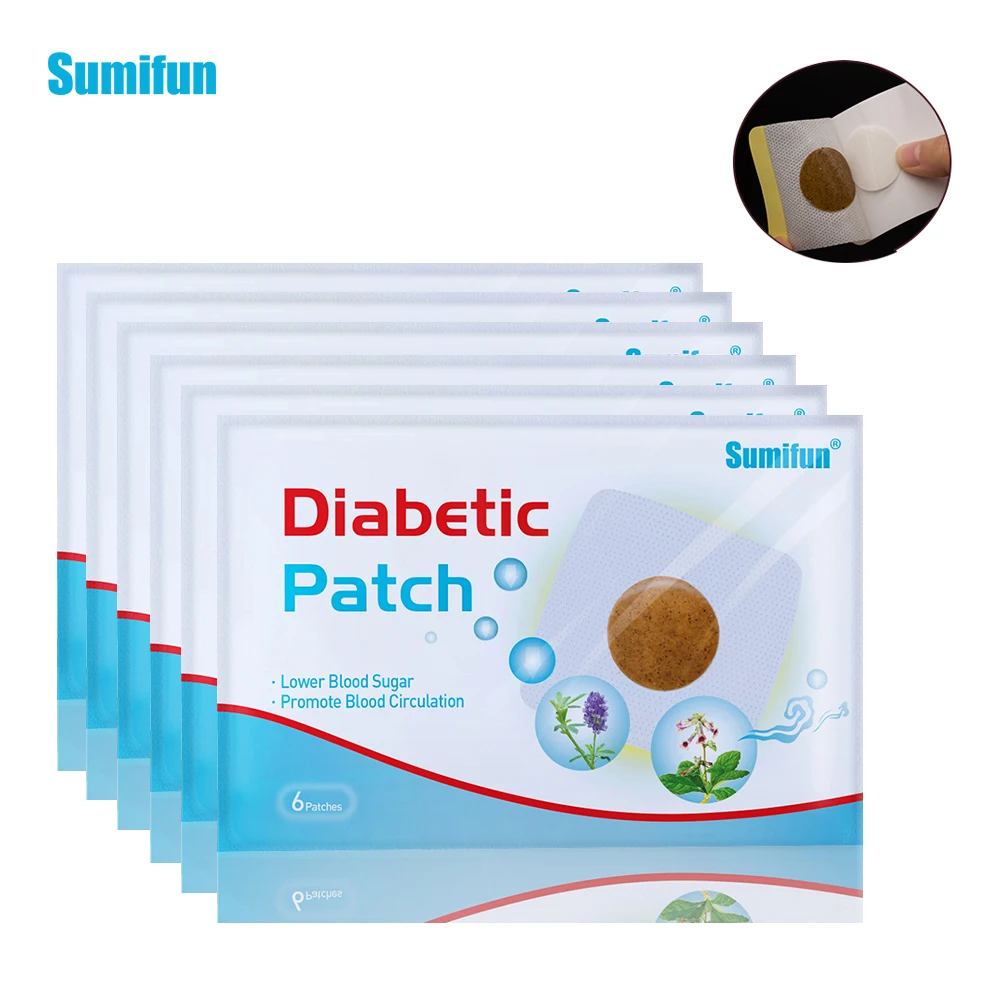 

Sumfun 30pcs=5bags Stabilizes Blood Sugar Level Diabetic Patch Chinese Herbal Lower Blood Glucose Sugar Balance Medical Plaster