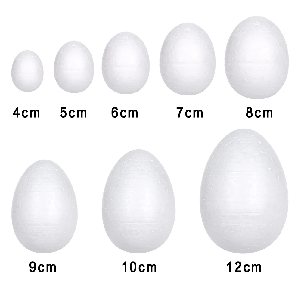 10pcs/pack Easter Handmade DIY Painting Egg Accessories White Foam Egg Easter Party Supplies Kids Gifts Favors Party Decorations
10pcs/pack Easter Handmade DIY Painting Egg Accessories White Foam Egg Easter Party Supplies Kids Gifts Favors Party Decorations