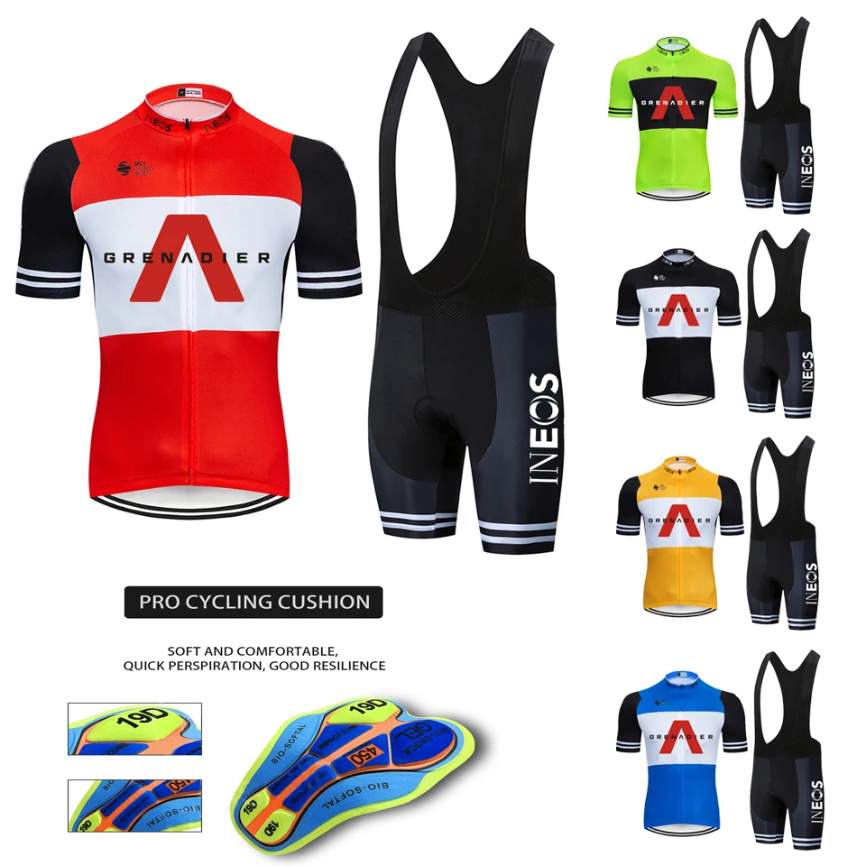 2021 INEOS Cycling Sets Bike uniform Summer Cycling Jersey Set Road Bicycle Jerseys MTB Bicycle Wear Breathable Cycling Clothing
2021 INEOS Cycling Sets Bike uniform Summer Cycling Jersey Set Road Bicycle Jerseys MTB Bicycle Wear Breathable Cycling Clothing