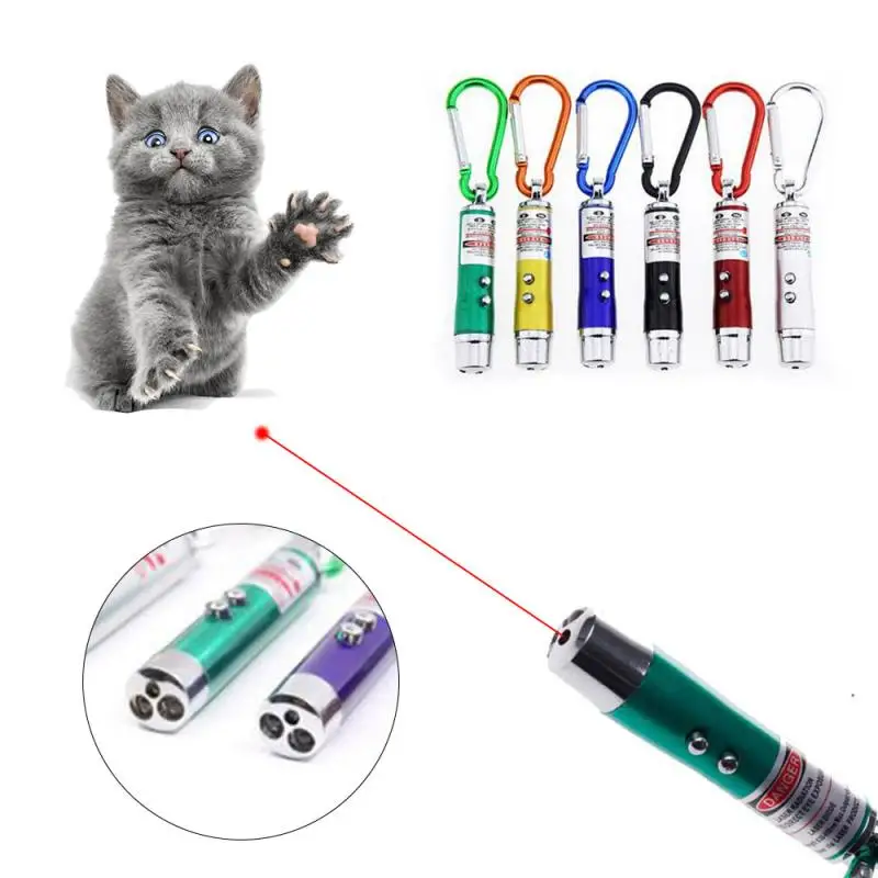 Забавные игрушки для кошек мини-фонарик лазерная светодиодная ручка светильник