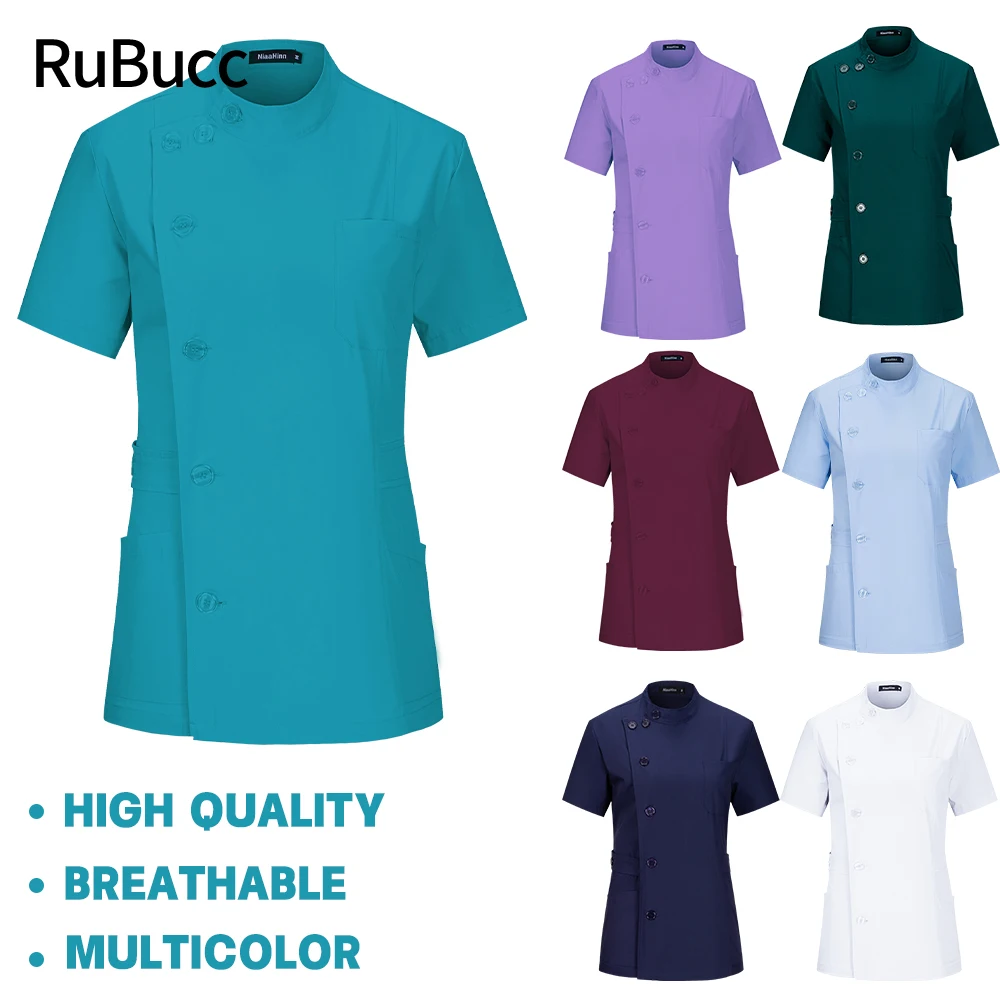 Медицинские аксессуары, высококачественные топы с V-образным вырезом, брюки унисекс с эластичным поясом для салона красоты, дышащая хирурги... 
Медицинские аксессуары, высококачественные топы с V-образным вырезом, брюки унисекс с эластичным поясом для салона красоты, дышащая хирурги...