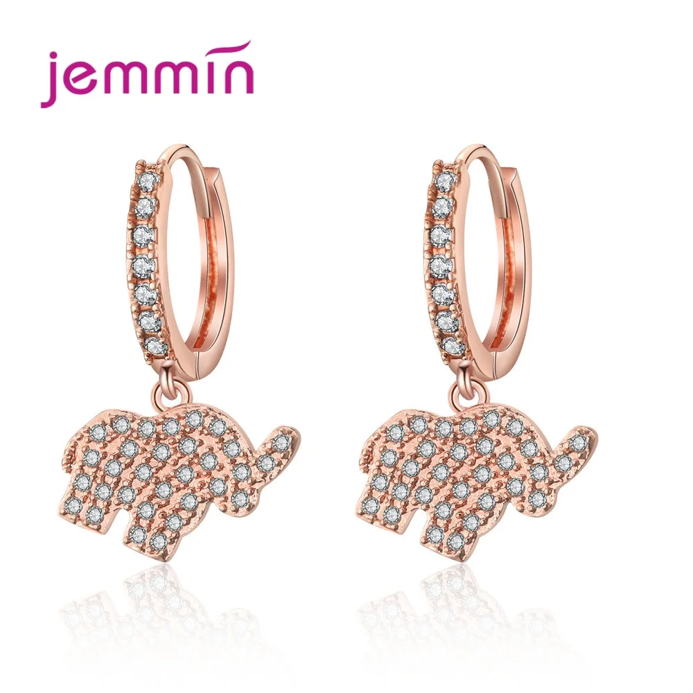 Creative Cubic Zircon Elephant Dangle Earrings For Women 925 Sterling Silver Girls Cute Animal Jewelry Funny Earings Nice Gifts
Creative Cubic Zircon Elephant Dangle Earrings For Women 925 Sterling Silver Girls Cute Animal Jewelry Funny Earings Nice Gifts