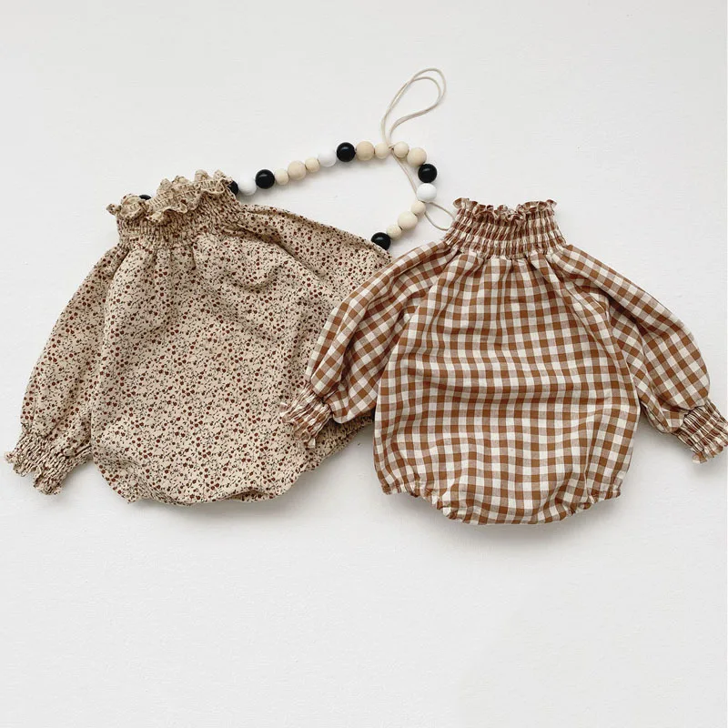 Princess Newborn Baby Rompers Plaid Girls Tops Cute Baby Rompers Cotton Spring Summer Newborn Girls Clothing For 0-2Y Baby
Princess Newborn Baby Rompers Plaid Girls Tops Cute Baby Rompers Cotton Spring Summer Newborn Girls Clothing For 0-2Y Baby
