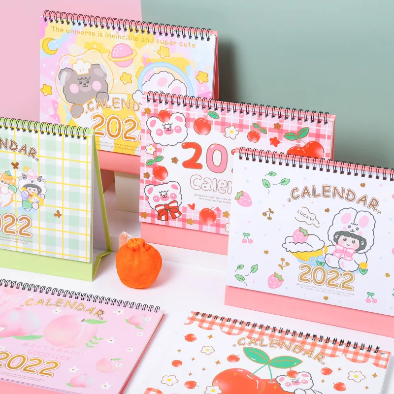 8 Designs Lovely Rabbit Bear 2022 Desk Calendar DIY Cartoon Animal Coil Calendars Daily Monthly Schedule Planner
8 Designs Lovely Rabbit Bear 2022 Desk Calendar DIY Cartoon Animal Coil Calendars Daily Monthly Schedule Planner