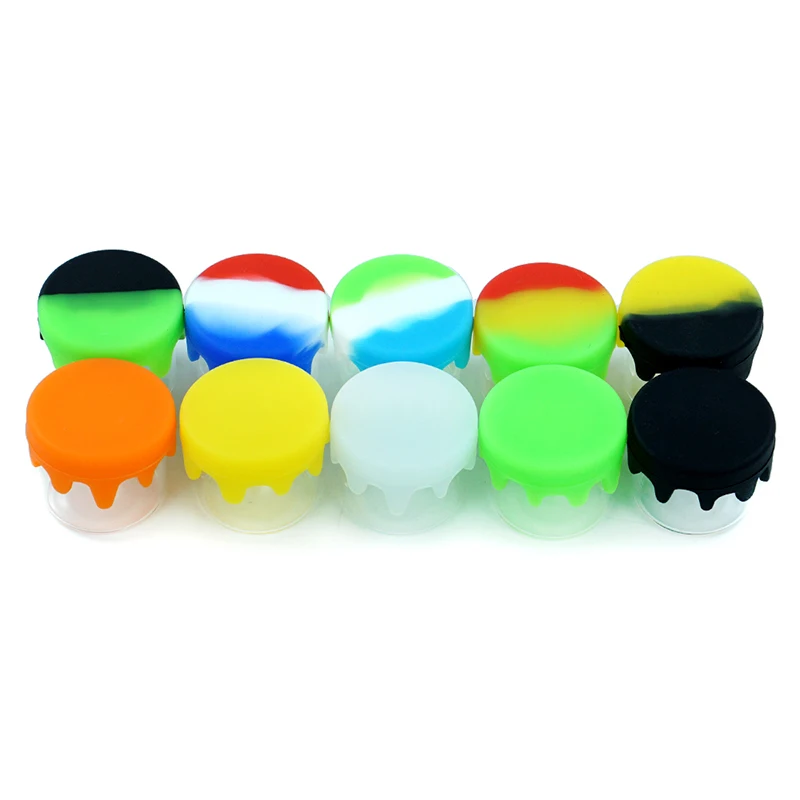 5 pcs 6ml Glass Storage Container Nonstick Silicone glass Container Storage Box for Oil Wax Jar Dab jar
5 pcs 6ml Glass Storage Container Nonstick Silicone glass Container Storage Box for Oil Wax Jar Dab jar