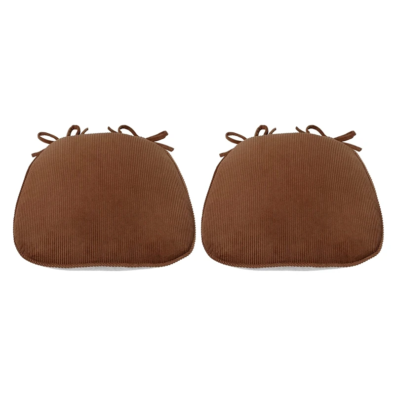 2Pcs Chair Pad With Ties Non Slip Kitchen Dining Chair Cushion And Seat Cushion With Washable Cover Durable Soft Mat Pad
2Pcs Chair Pad With Ties Non Slip Kitchen Dining Chair Cushion And Seat Cushion With Washable Cover Durable Soft Mat Pad