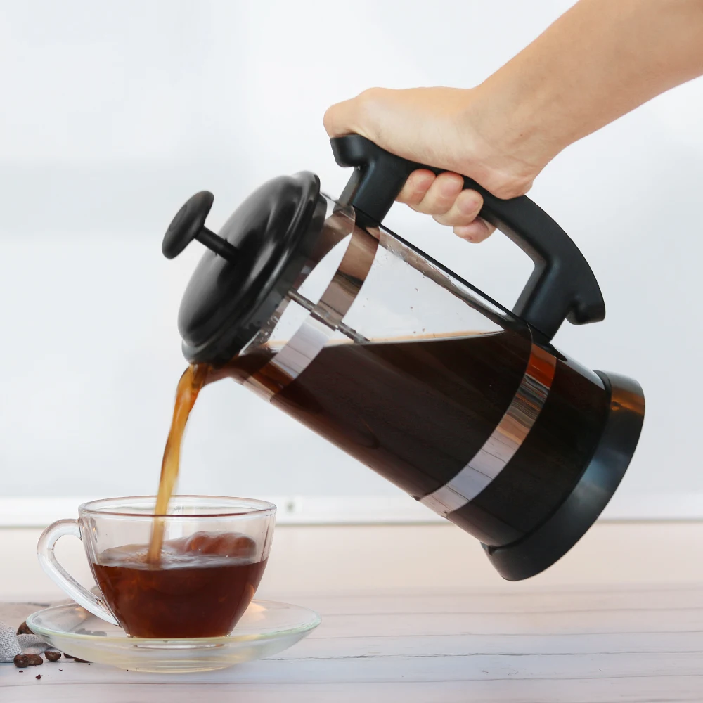 1000ML Glass French Press Coffee Tea Maker Cafetiere Household Filter French Press Coffee Pot
1000ML Glass French Press Coffee Tea Maker Cafetiere Household Filter French Press Coffee Pot