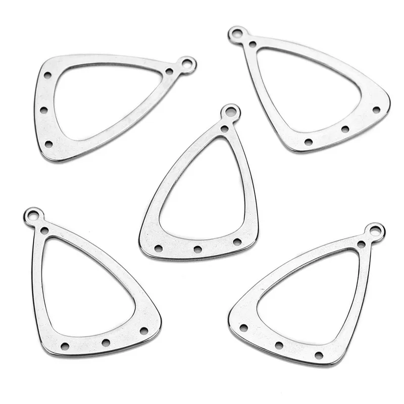 10pcs/lot Stainless Steel Triangle Water Droplets Shape Blank Pendant Charms Cabochon For DIY Jewelry Findings Making
10pcs/lot Stainless Steel Triangle Water Droplets Shape Blank Pendant Charms Cabochon For DIY Jewelry Findings Making