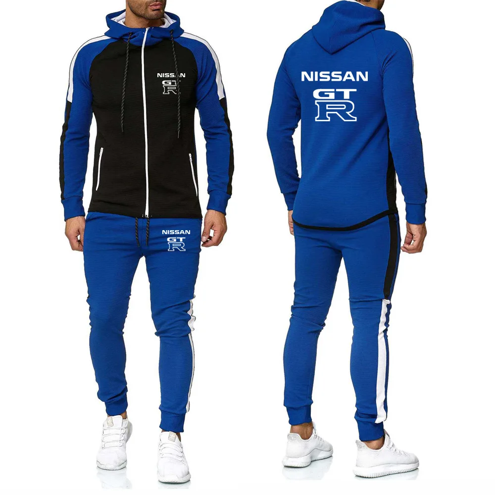 New 2020 Men Hoodies GTR Car Logo Printed Splice Casual Fashion Men's jackets+Pants 2Pcs Suit Sweatshirt
New 2020 Men Hoodies GTR Car Logo Printed Splice Casual Fashion Men's jackets+Pants 2Pcs Suit Sweatshirt