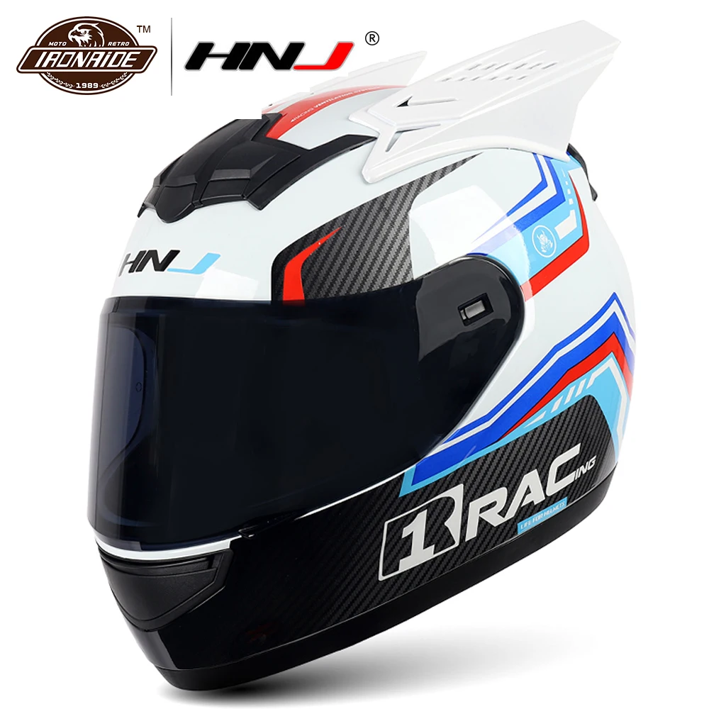 

Шлем HNJ для мотокросса, мотоциклистов, для бездорожья, на все лицо, мотоциклетные гоночные шлемы с углом