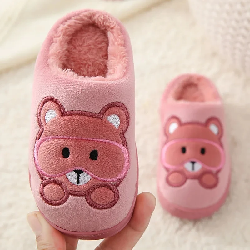 Plush slippers childs cartoon rubber indoor flurry shoes baby sweet bear pattren slippers children footwear
Plush slippers childs cartoon rubber indoor flurry shoes baby sweet bear pattren slippers children footwear