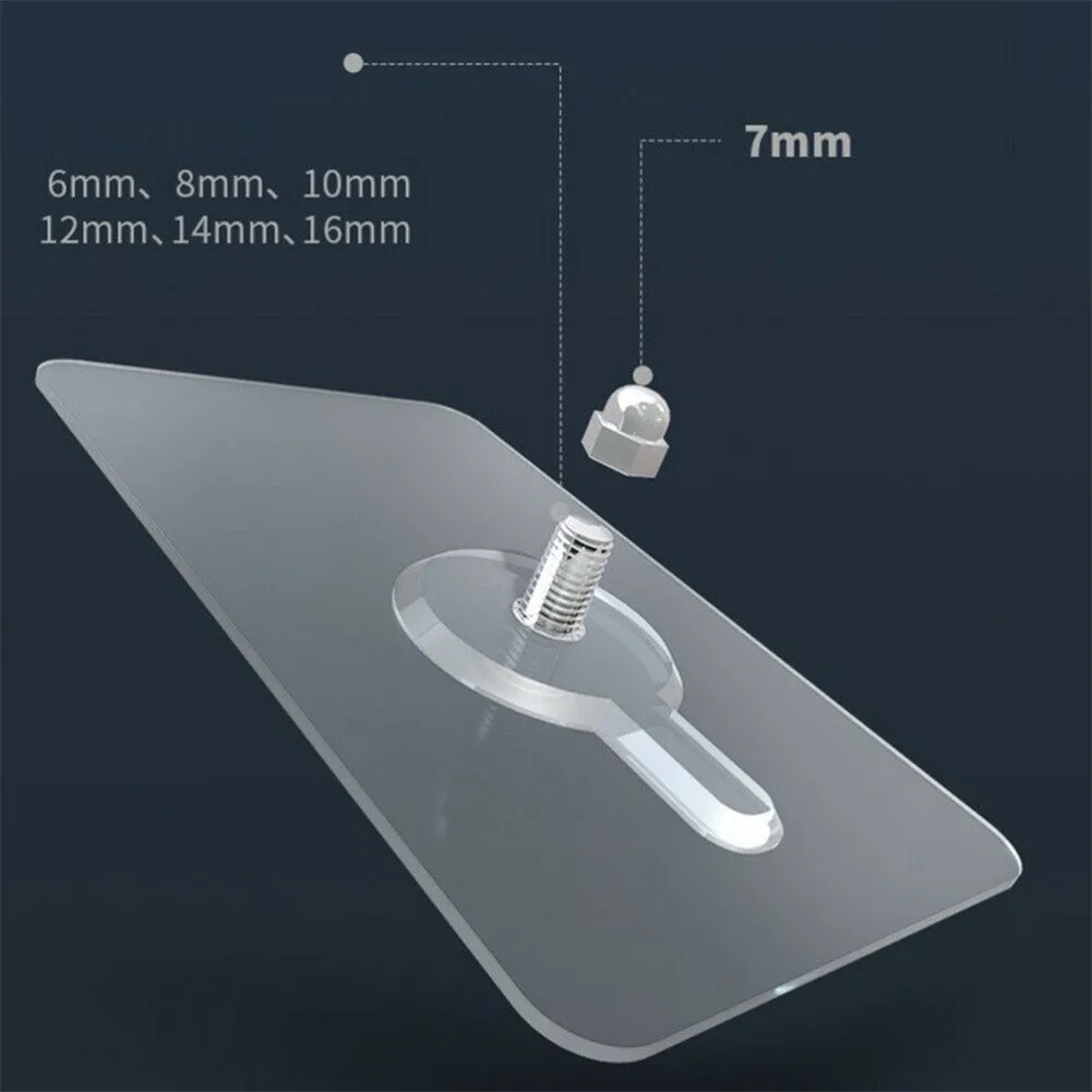 10Pcs Screw Stickers Wall Picture Hook Acrylic Punch-free Hanging Keys Photo Frame Drywall Picture Hanging Kit Home Decor
10Pcs Screw Stickers Wall Picture Hook Acrylic Punch-free Hanging Keys Photo Frame Drywall Picture Hanging Kit Home Decor