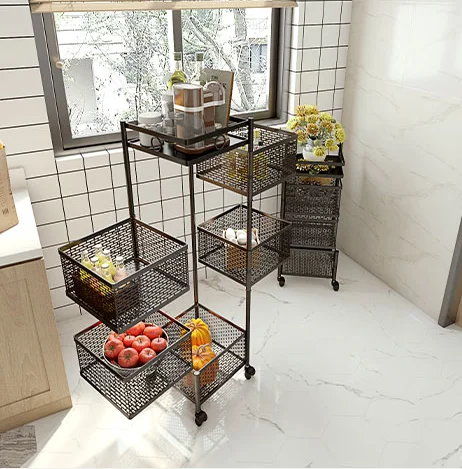Kitchen Vegetable Shelf Floor Type Multi-Layer Multifunctional Square Rotatable Storage Rack Kitchen Organizer And Storage
Kitchen Vegetable Shelf Floor Type Multi-Layer Multifunctional Square Rotatable Storage Rack Kitchen Organizer And Storage