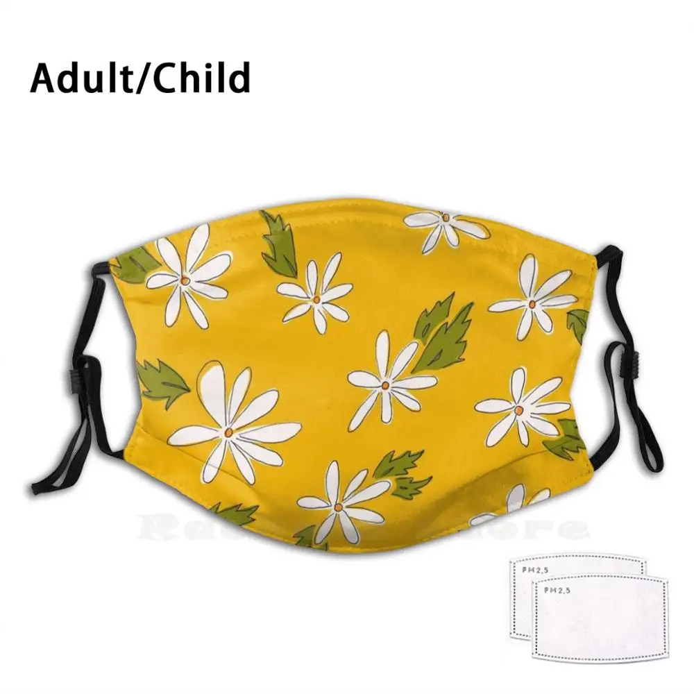 She Loves Me Funny Print Reusable Pm2.1541 Filter Face Mask Daisy Flower Floral Cartoon Sketch 70S 1970S Yellow Mustard
She Loves Me Funny Print Reusable Pm2.1541 Filter Face Mask Daisy Flower Floral Cartoon Sketch 70S 1970S Yellow Mustard