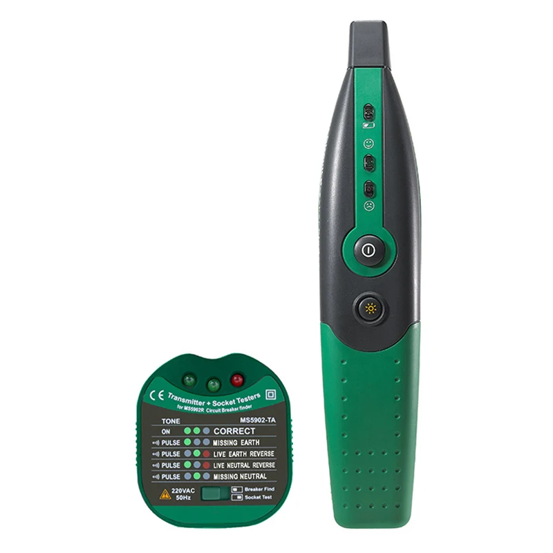 Plug Outlet Finder Digital Circuit Breaker Finder Open Circuit Tester for Home Office Factory DNJ998
Plug Outlet Finder Digital Circuit Breaker Finder Open Circuit Tester for Home Office Factory DNJ998
