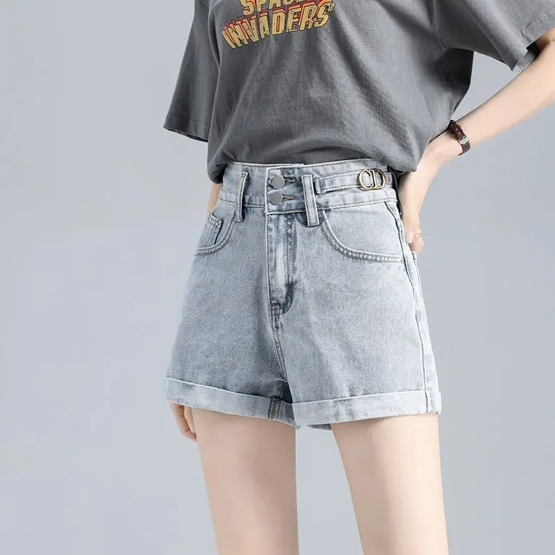 Net red high waist denim shorts women's 2021 summer new style, loose and thin, versatile, elegant early spring women's wear
Net red high waist denim shorts women's 2021 summer new style, loose and thin, versatile, elegant early spring women's wear