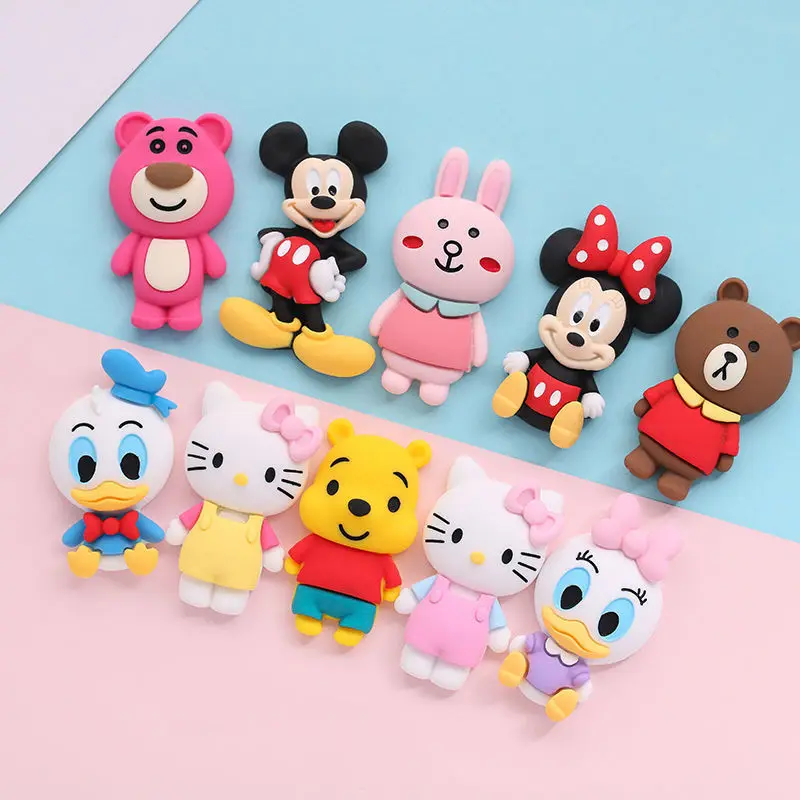 Disney Cartoon animal strawberry bear Mickey Minnie diy material cream mobile phone case storage box water cup decorative resin
Disney Cartoon animal strawberry bear Mickey Minnie diy material cream mobile phone case storage box water cup decorative resin