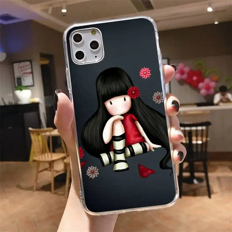Cartoon girl Santoro Gorjuss DIY Phone Case Transparent for iPhone 6 7 8 11 12 s mini pro X XS XR MAX Plus cover funda shell 
Cartoon girl Santoro Gorjuss DIY Phone Case Transparent for iPhone 6 7 8 11 12 s mini pro X XS XR MAX Plus cover funda shell