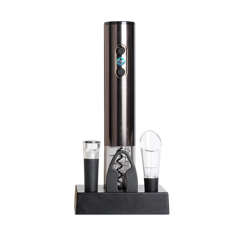 Multifunction Electric Wine Opener, Automatic Electric Wine Bottle Corkscrew Opener for Home Kitchen Bar
Multifunction Electric Wine Opener, Automatic Electric Wine Bottle Corkscrew Opener for Home Kitchen Bar