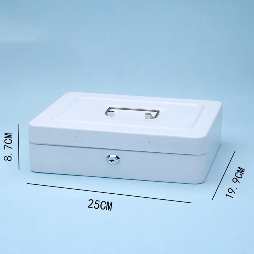Cylinder Lock Storage Box Metal Shell + Plastic Compartment With Handle With Lock&2*key
Cylinder Lock Storage Box Metal Shell + Plastic Compartment With Handle With Lock&2*key