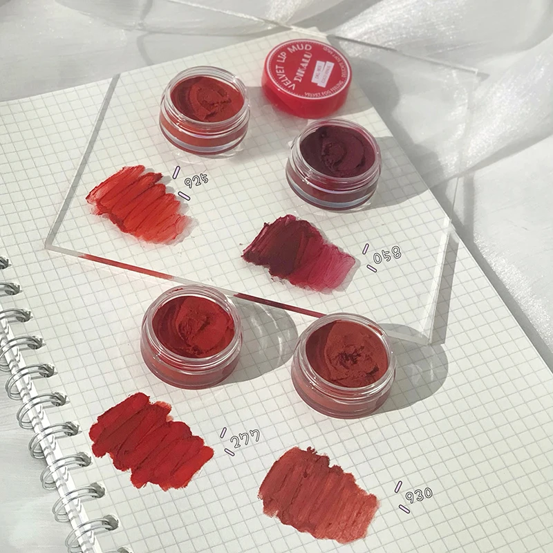 Canned Jelly Lip Mud Velvet Matte Lipstick Long-lasting Non-stick Lip Gloss Bean Paste Lip Glaze Lip Makeup Cosmetics TSLM1
Canned Jelly Lip Mud Velvet Matte Lipstick Long-lasting Non-stick Lip Gloss Bean Paste Lip Glaze Lip Makeup Cosmetics TSLM1