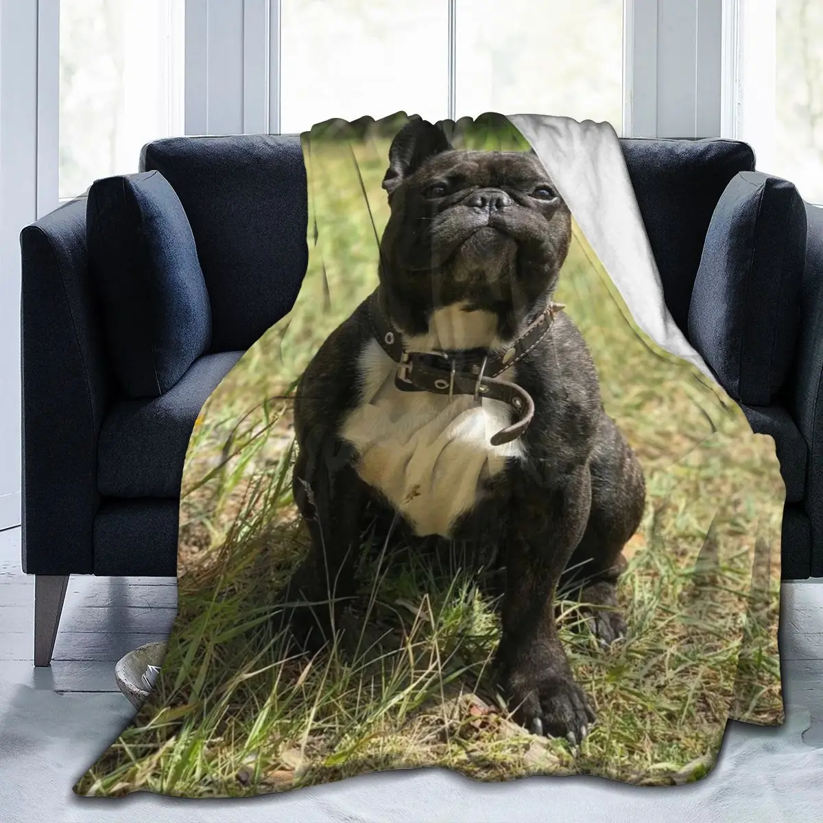French Bulldog sofa bedroom warm blanket 3D printing blanket air conditioner quilt throw sheet adult home textile children gift
French Bulldog sofa bedroom warm blanket 3D printing blanket air conditioner quilt throw sheet adult home textile children gift