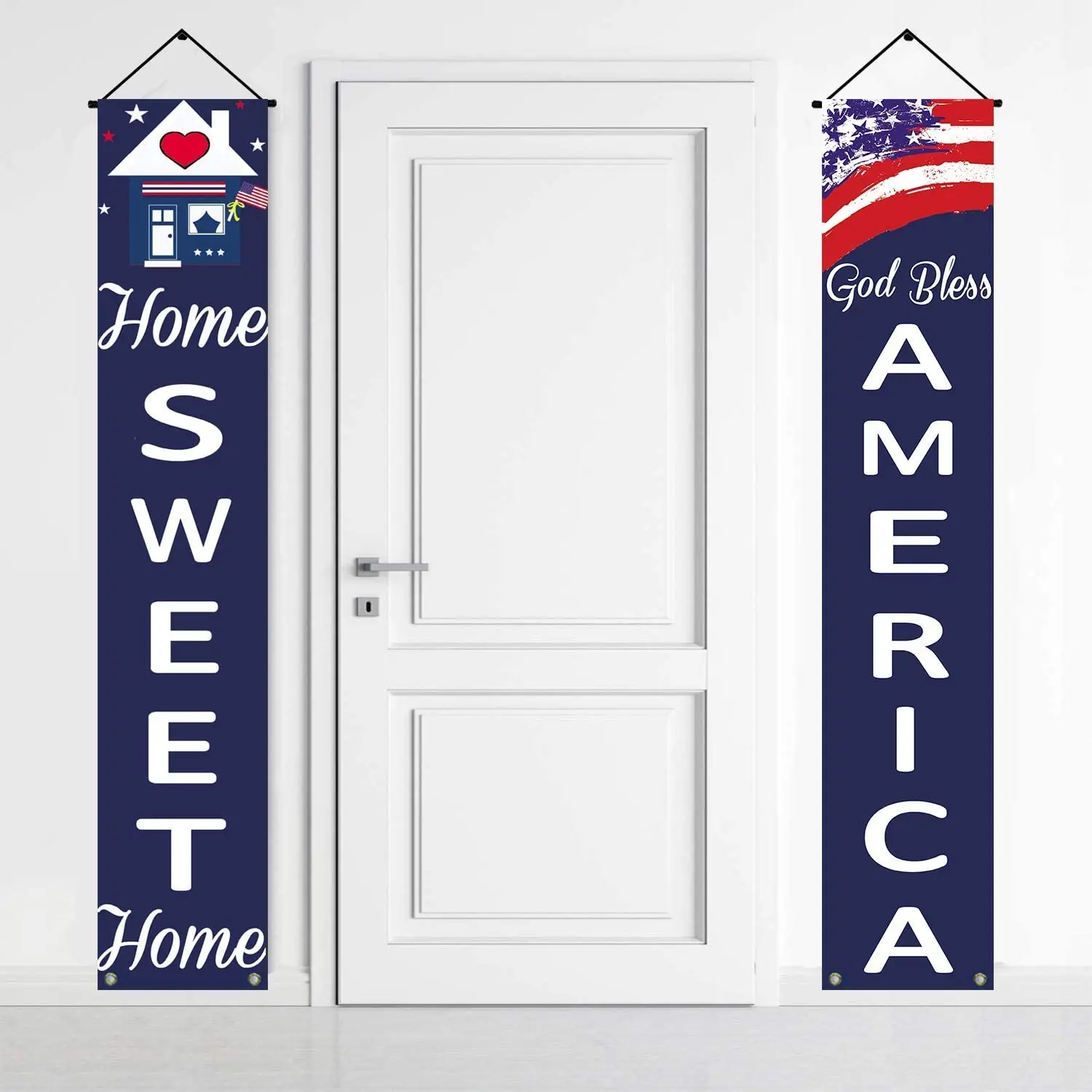 Luxuries American Flag Banners Stars and Stripes Porch Sign 4th of July Party Hanging Wall Decorations Independence Day Door
Luxuries American Flag Banners Stars and Stripes Porch Sign 4th of July Party Hanging Wall Decorations Independence Day Door