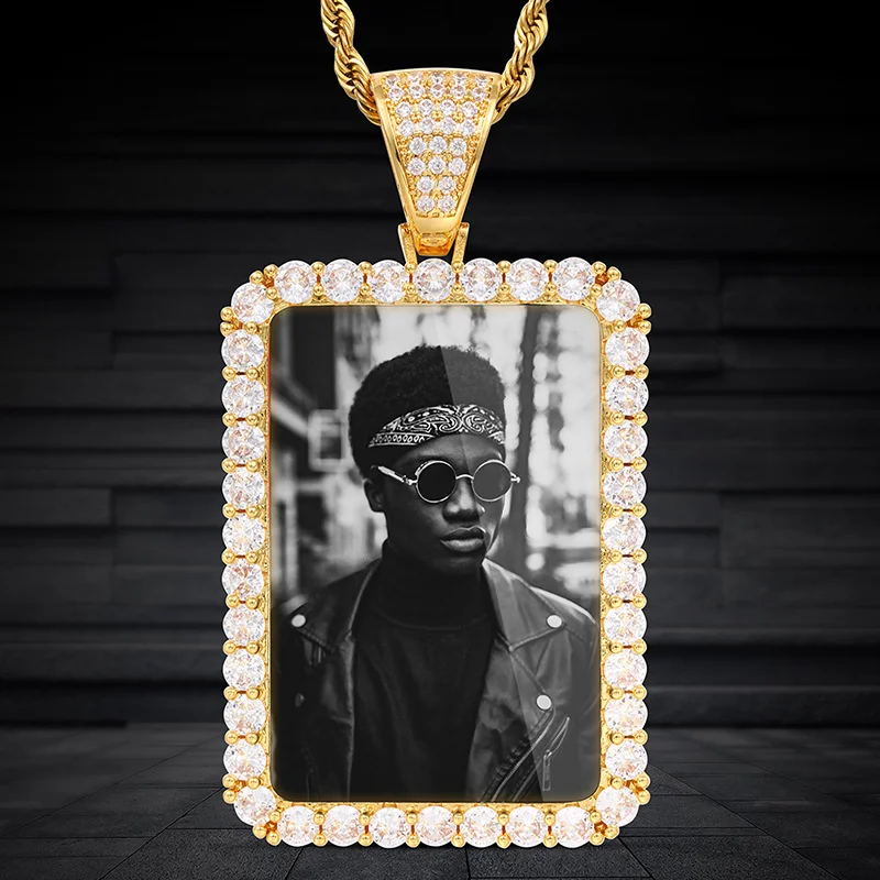 New photo memory Phi square large square photo frame medal solid pendant hip hop Necklace Jewelry
New photo memory Phi square large square photo frame medal solid pendant hip hop Necklace Jewelry