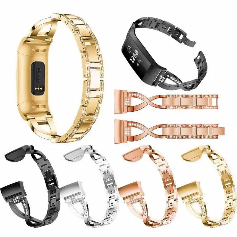 Ремешок для Fitbit Charge 3 X-образный спортивный браслет стразы браслет со стразами сплав сменный ремешок для часов Fitbit Charge 3
Ремешок для Fitbit Charge 3 X-образный спортивный браслет стразы браслет со стразами сплав сменный ремешок для часов Fitbit Charge 3