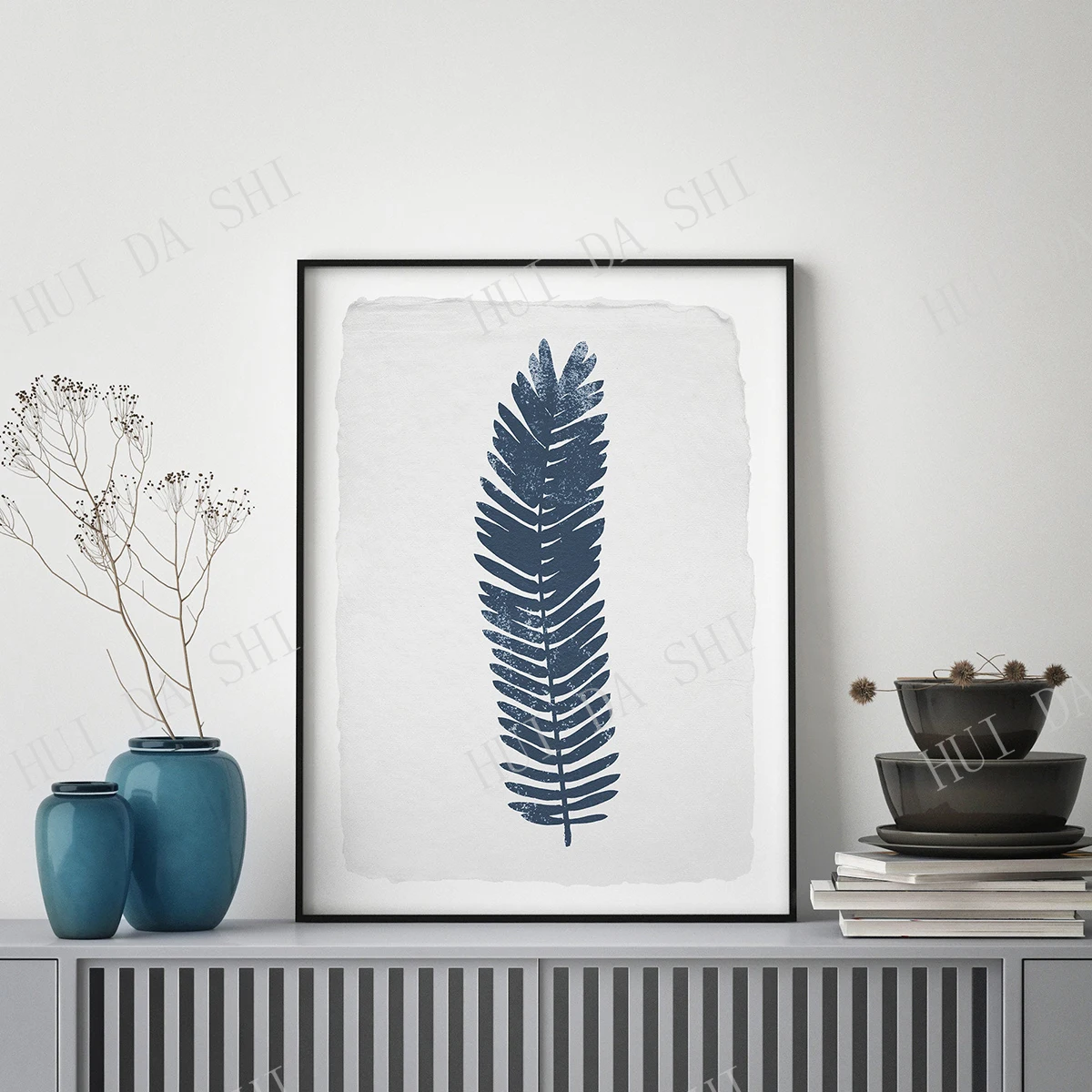Natural Leaf Abstract Print, Large Wall Art, Modern Indigo Abstract Poster, Contemporary Home Decor Print, Fine Art Print
Natural Leaf Abstract Print, Large Wall Art, Modern Indigo Abstract Poster, Contemporary Home Decor Print, Fine Art Print