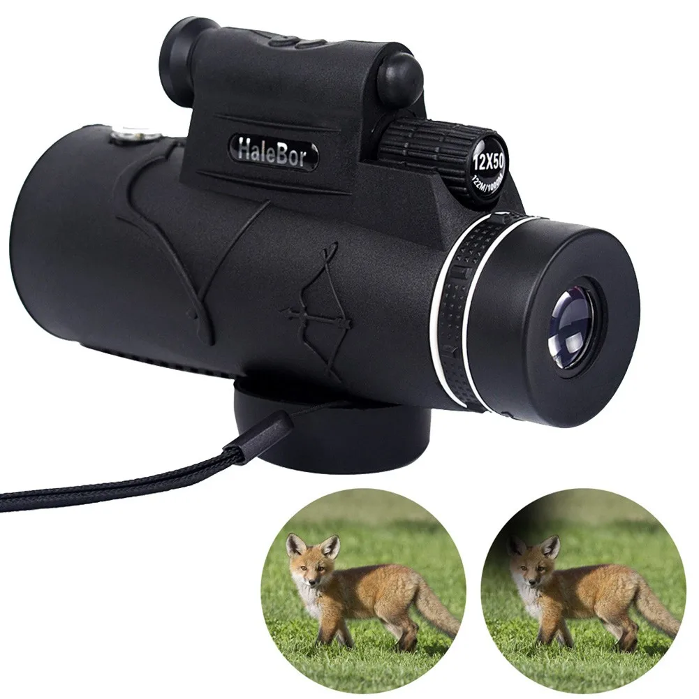 50x60 Monocular Optical HD Lens Telescope With Light For Camping Hiking Hunting Super Large Objective Lens Outdoor Monocular
50x60 Monocular Optical HD Lens Telescope With Light For Camping Hiking Hunting Super Large Objective Lens Outdoor Monocular