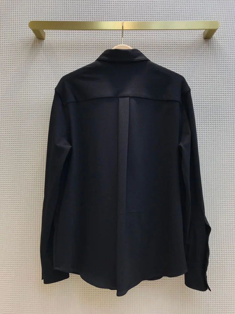 2021 spring and summer women's new temperament style commuter simple pocket carriage embroidered long-sleeved shirt
2021 spring and summer women's new temperament style commuter simple pocket carriage embroidered long-sleeved shirt