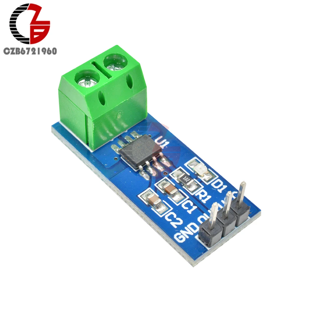 Hall Current Sensor Module ACS712 Module 5A 20A 30A Range Hall Current Sensor Module 5A/20A/30A ACS712
Hall Current Sensor Module ACS712 Module 5A 20A 30A Range Hall Current Sensor Module 5A/20A/30A ACS712