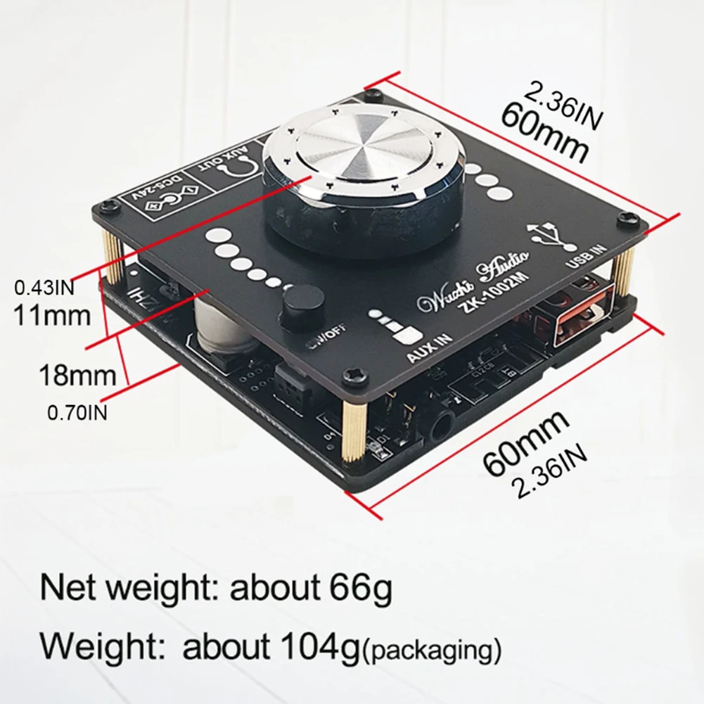 100W+100W Bluetooth 5.0 Power Audio Amplifier Board Digital HIFI Stereo AMP Amplificador Home Theater AUX USB
100W+100W Bluetooth 5.0 Power Audio Amplifier Board Digital HIFI Stereo AMP Amplificador Home Theater AUX USB