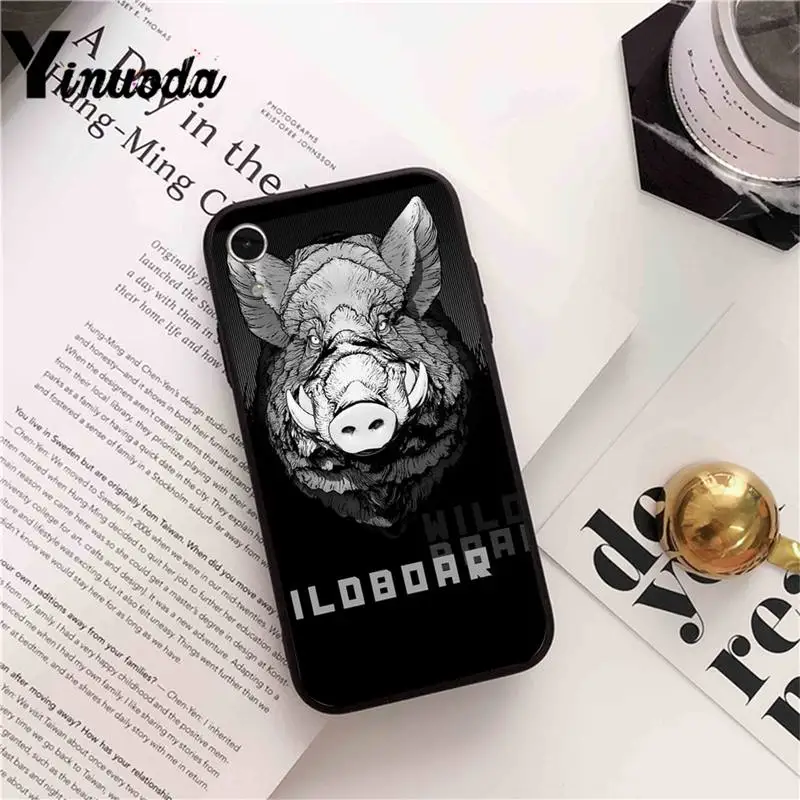 Yinuoda Animal wild boar Phone Case cover For iPhone X 8 7 6 6S Plus XS MAX 5 5S SE XR 11 12 Pro Promax coque
Yinuoda Animal wild boar Phone Case cover For iPhone X 8 7 6 6S Plus XS MAX 5 5S SE XR 11 12 Pro Promax coque