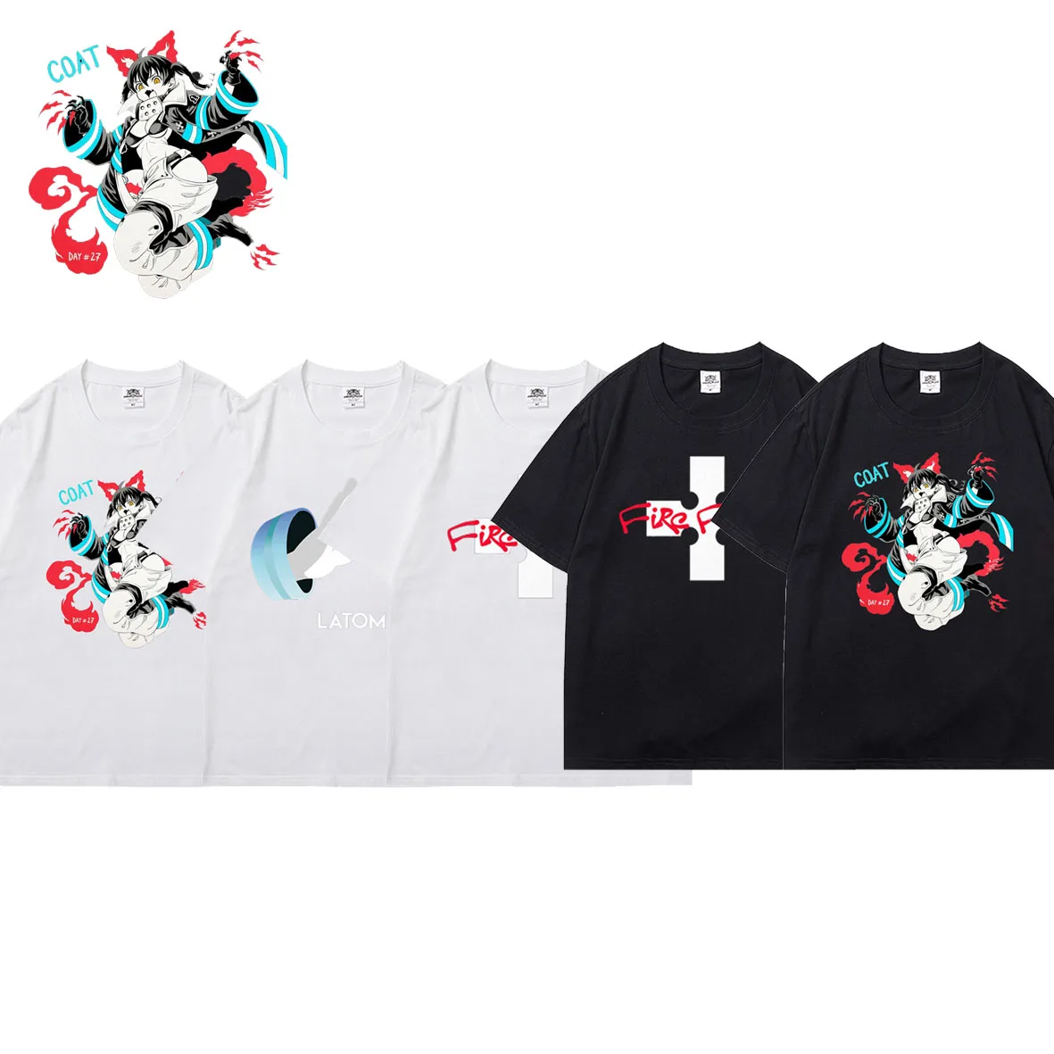 Fire Forc Women's T-shirt Cartoon Y2k Printed T Shirt Women Summer Tops Oversized T-shirt Lady Kawaii Anime Short Sleeve T-shirt
Fire Forc Women's T-shirt Cartoon Y2k Printed T Shirt Women Summer Tops Oversized T-shirt Lady Kawaii Anime Short Sleeve T-shirt