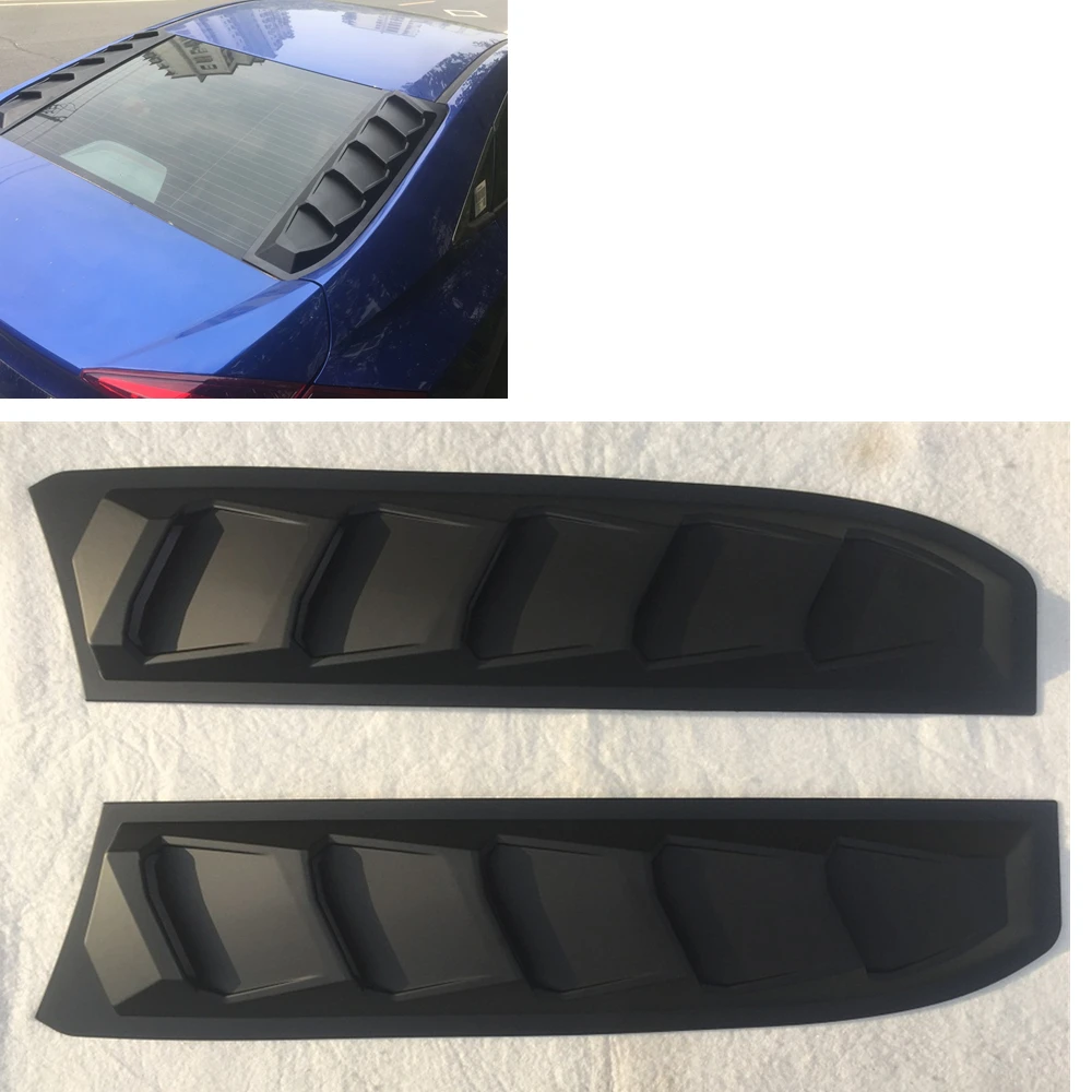 For Honda Civic 2016-2018 2x Rear Window Shades Matte Black Car Trunk Roof Glass Louver Jalousie Blind Side Spoiler Cover Trim
For Honda Civic 2016-2018 2x Rear Window Shades Matte Black Car Trunk Roof Glass Louver Jalousie Blind Side Spoiler Cover Trim