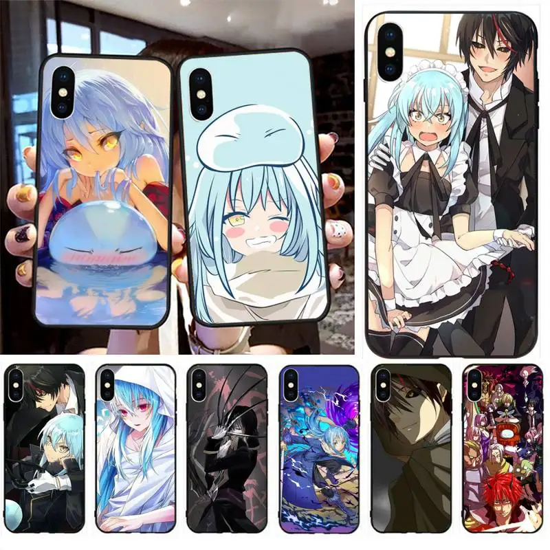 Reincarnated as a Slime Phone Case for iphone 12 13 Mini SE 2020 5 5S 6 6S Plus 7 8 X XR XS 11 Pro Max Fundas Coque cover | Мобильные