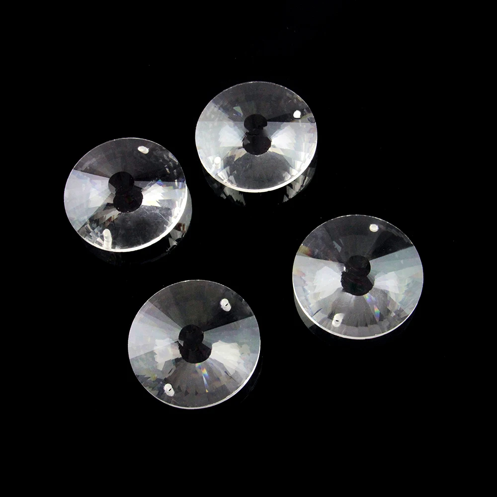 45mm Crystal Glass Round Sun Disk 2 Holes/1 Hole Lighting Prism Glass Shinning Chandelier Pendant Hanging Parts
45mm Crystal Glass Round Sun Disk 2 Holes/1 Hole Lighting Prism Glass Shinning Chandelier Pendant Hanging Parts