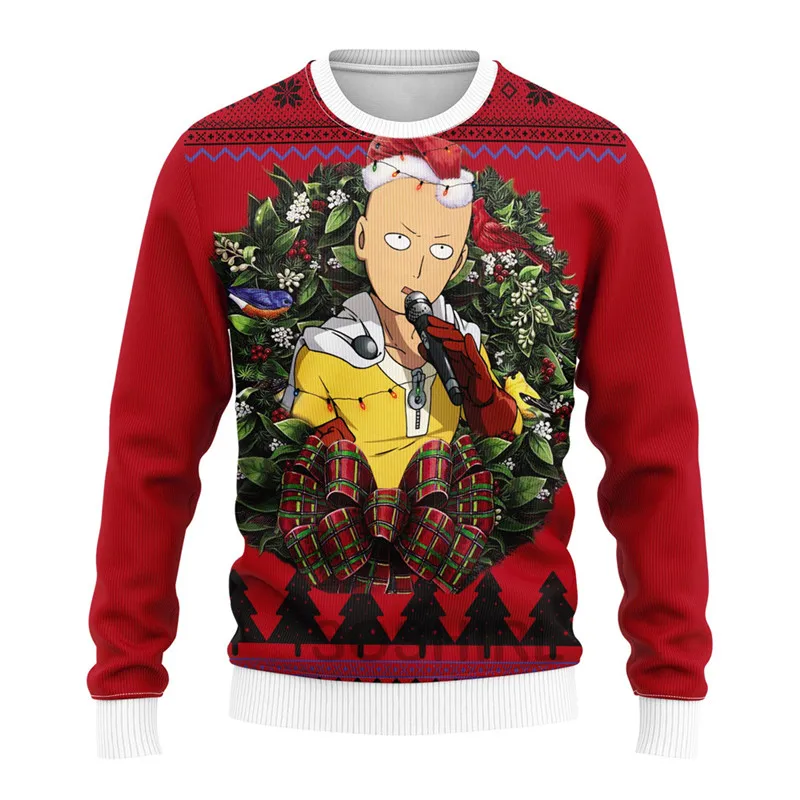 One Punch Santa Sweatshirt Funny Kawaii Anime Hoodie Harajuku Ugly Christmas Couple Coats Red Punk Pullovers Hip Hop Streetwear
One Punch Santa Sweatshirt Funny Kawaii Anime Hoodie Harajuku Ugly Christmas Couple Coats Red Punk Pullovers Hip Hop Streetwear