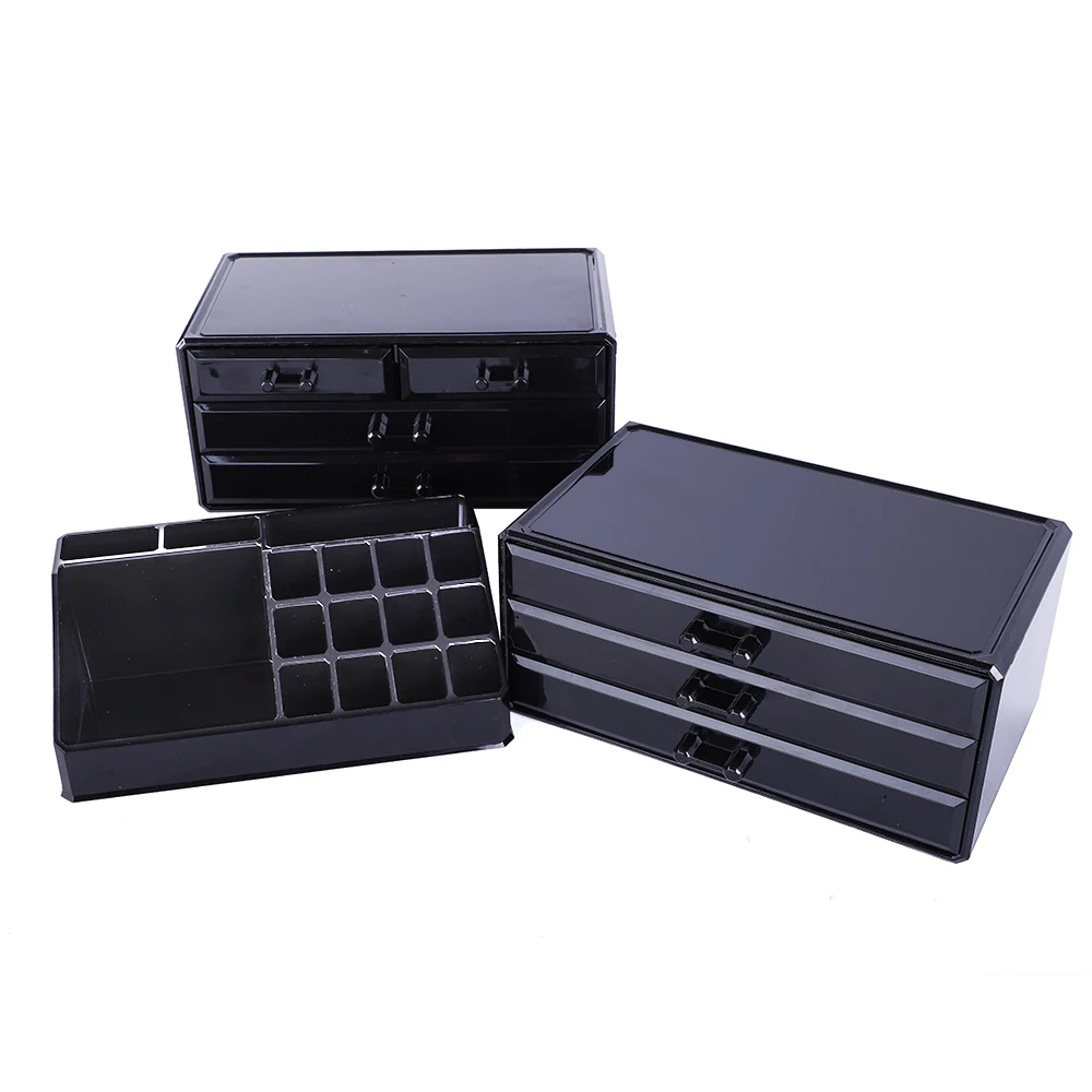 Пластиковые ящики для хранения, контейнеры с крышками, маленькая большая прозрачная стойка, 5 больших и 2 маленьких ящика, косметика, черный, ... 
Пластиковые ящики для хранения, контейнеры с крышками, маленькая большая прозрачная стойка, 5 больших и 2 маленьких ящика, косметика, черный, ...
