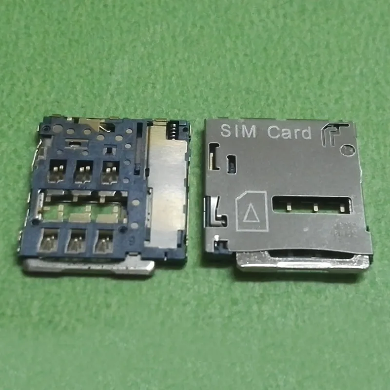 

2PCS For Huawei Honor P6 P6-U00 T00 C00 MediaPad X1 7D-501U SIM Card Tray Slot Holder Socket Connector