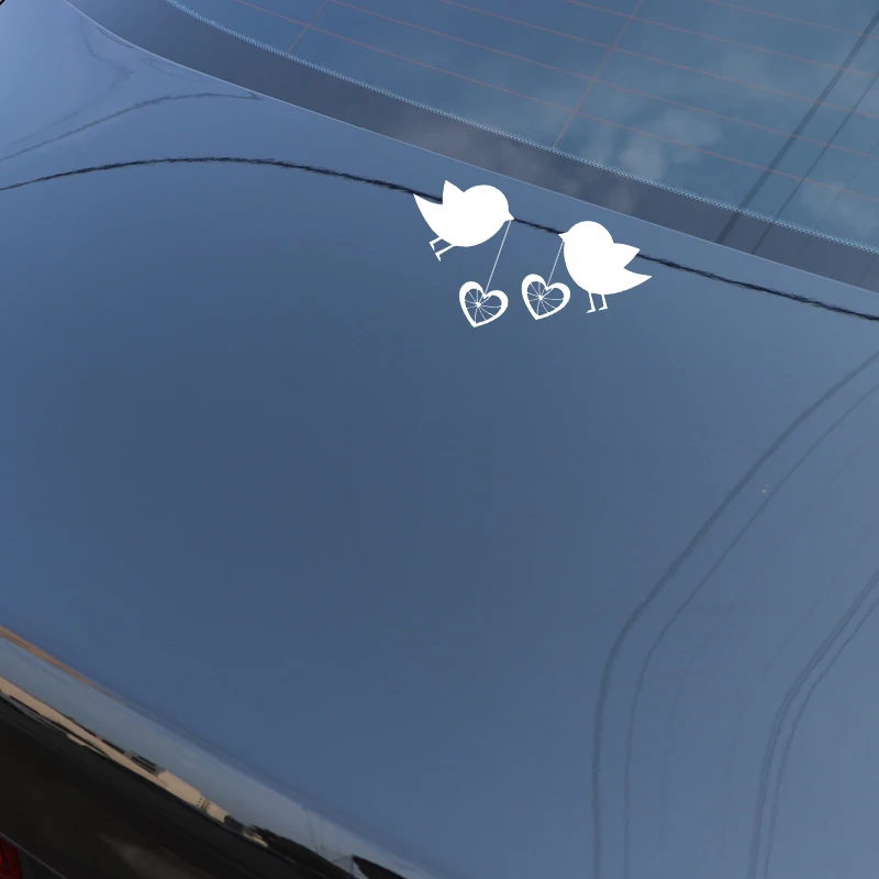 YJZT 15.8CM*8.6CM Bird Animal Pattern Vinyl Decal Bumper Decorate Car Sticker Black/Silver C4-2700
YJZT 15.8CM*8.6CM Bird Animal Pattern Vinyl Decal Bumper Decorate Car Sticker Black/Silver C4-2700