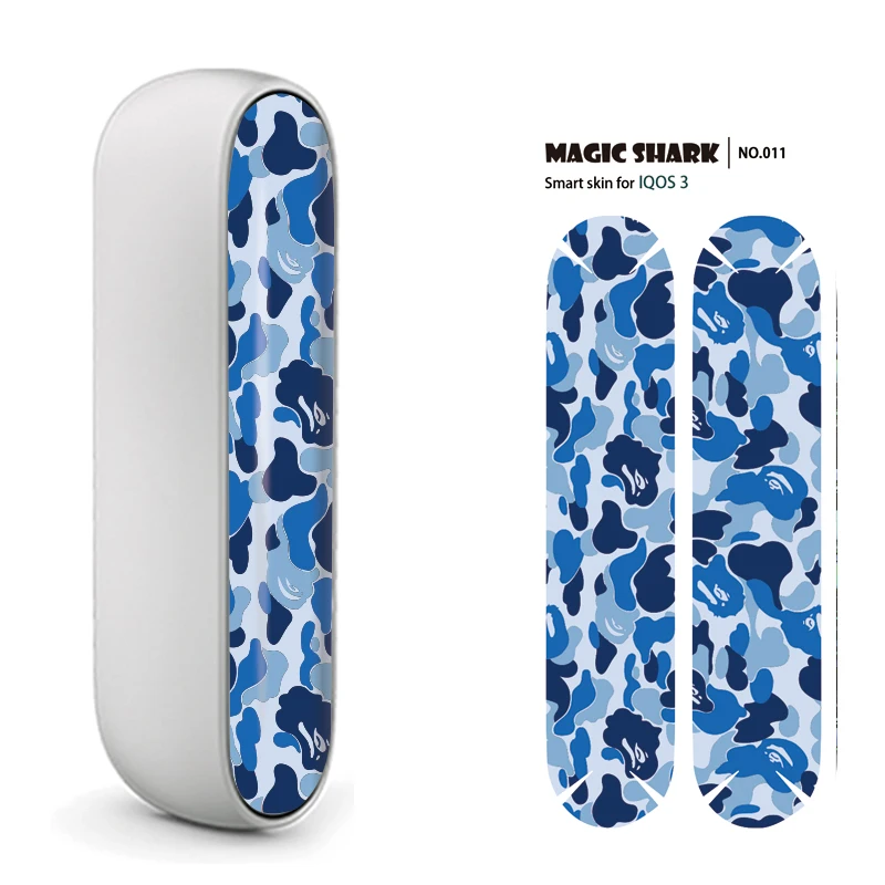Magic Shark Military Army Camouflage Waterproof PVC Film Sticker Case Cover for IQOS 3 E-cigarette 10 Colors 
Magic Shark Military Army Camouflage Waterproof PVC Film Sticker Case Cover for IQOS 3 E-cigarette 10 Colors