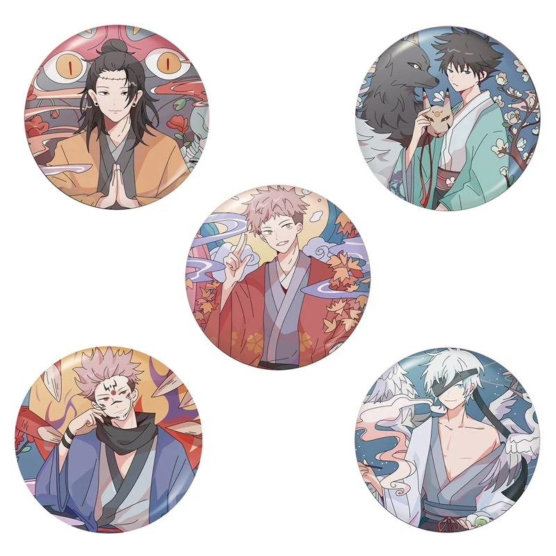 2021 HOT Anime Jujutsu Kaisen New Fashion Yuji Itadori Kugisaki Nobara HD Printed Broches Badges Pin for Fans Clothes Bags Decor
2021 HOT Anime Jujutsu Kaisen New Fashion Yuji Itadori Kugisaki Nobara HD Printed Broches Badges Pin for Fans Clothes Bags Decor