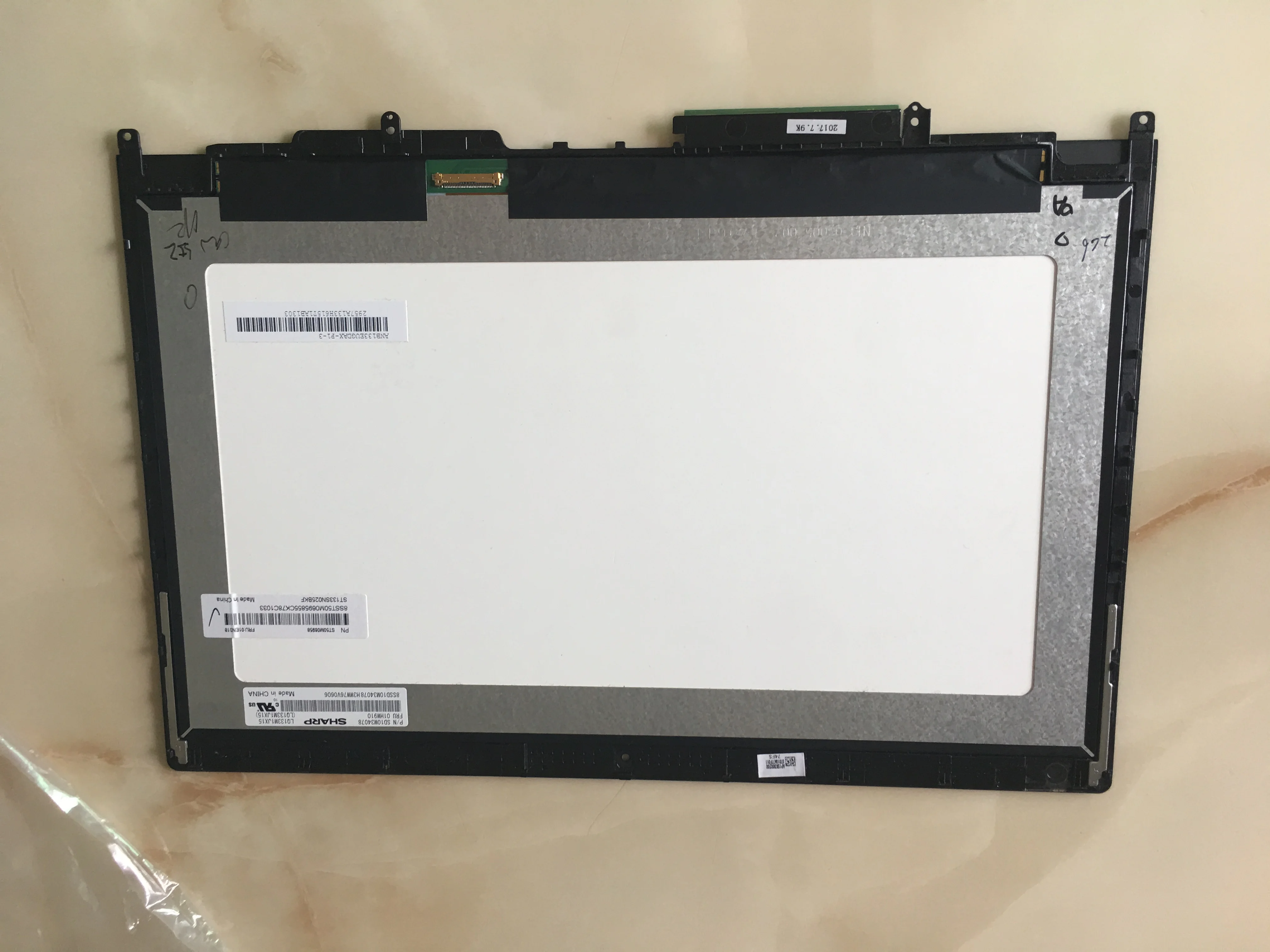 LP133WF4 SPA1/LQ133M1JX15 для Lenovo Thinkpad Yoga 370 13 ЖК экран + сенсорный дигитайзер в